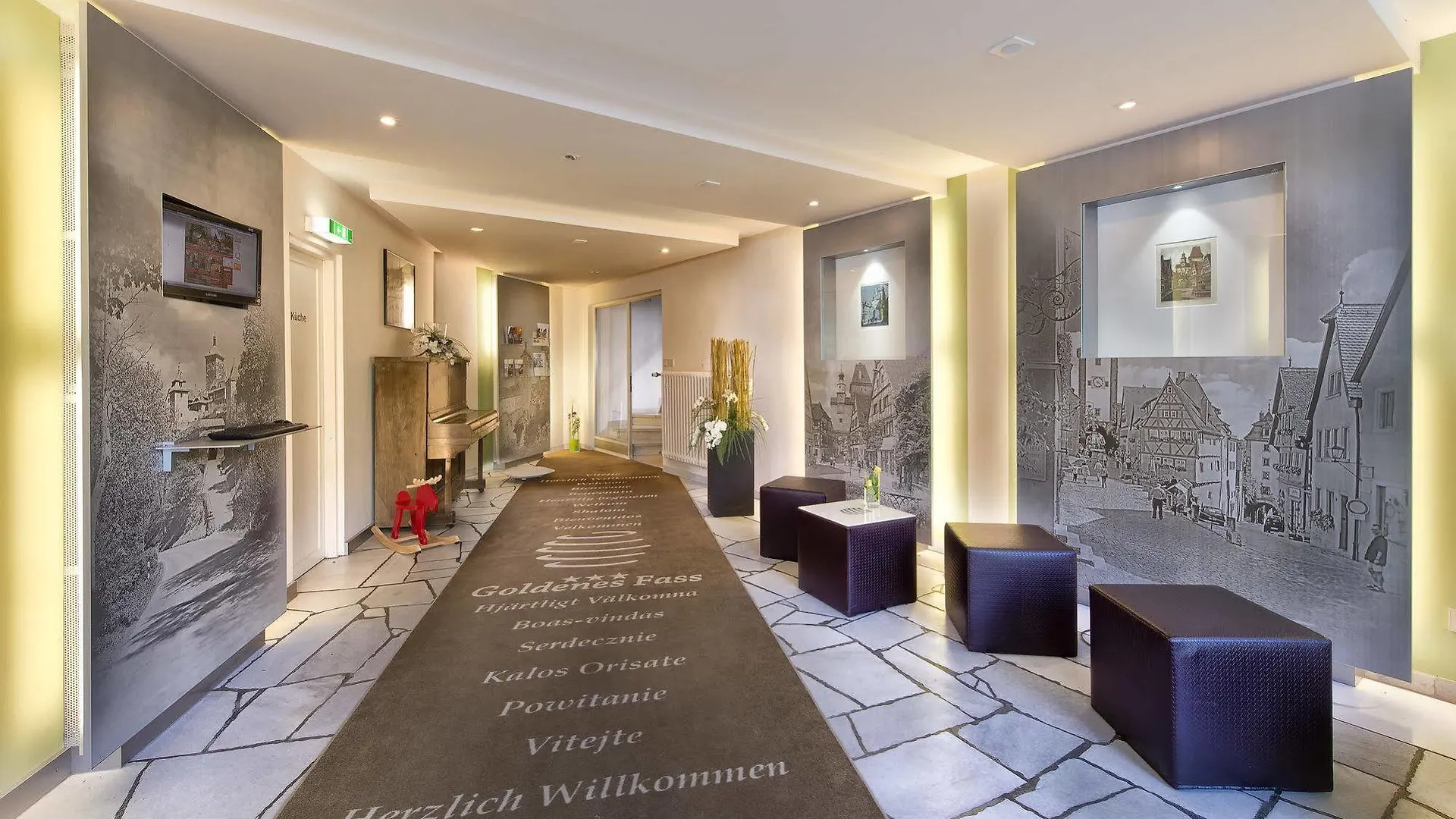TOP Hotel Goldenes Fass Rothenburg ob der Tauber Tyskland